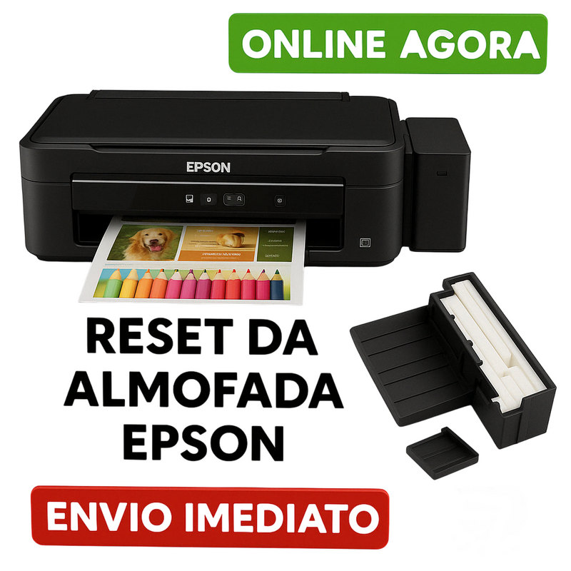 Reset de Impressora Epson – Modelos L110, L210, L350, L355, L375