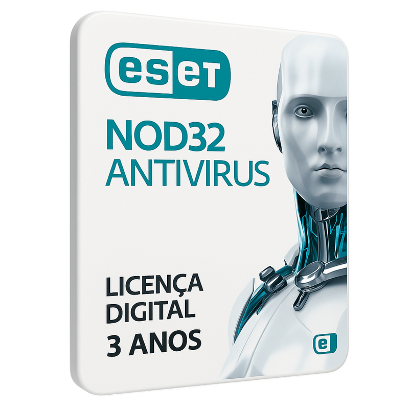Antivírus Eset NOD32 3 anos