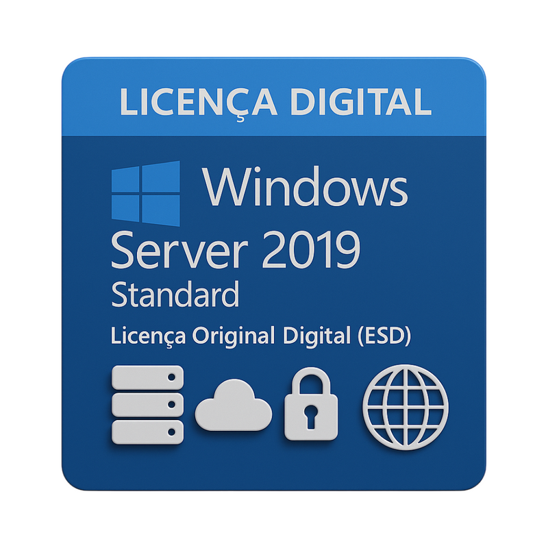 Windows Server 2019 Standard – Licença Digital Original (ESD)