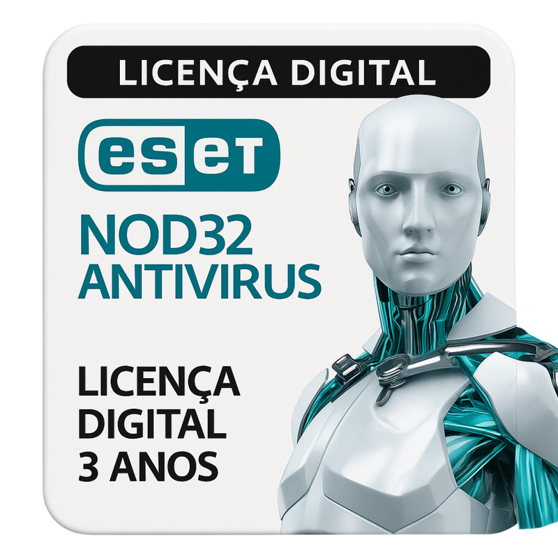 Antivírus Eset NOD32 3 anos