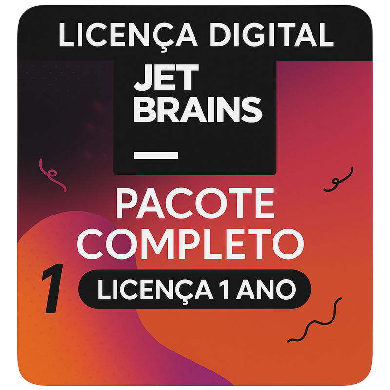 JetBrains All Products Pack – Conta com Licença de 1 Ano