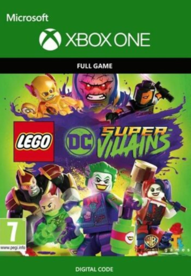Jogos LEGO DC Super-Villains XBOX LIVE Chave Digital