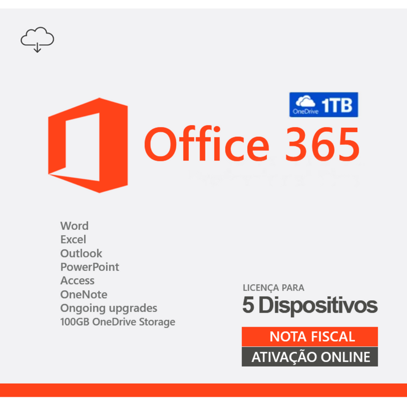 Licença Microsoft 365 Family- Anual