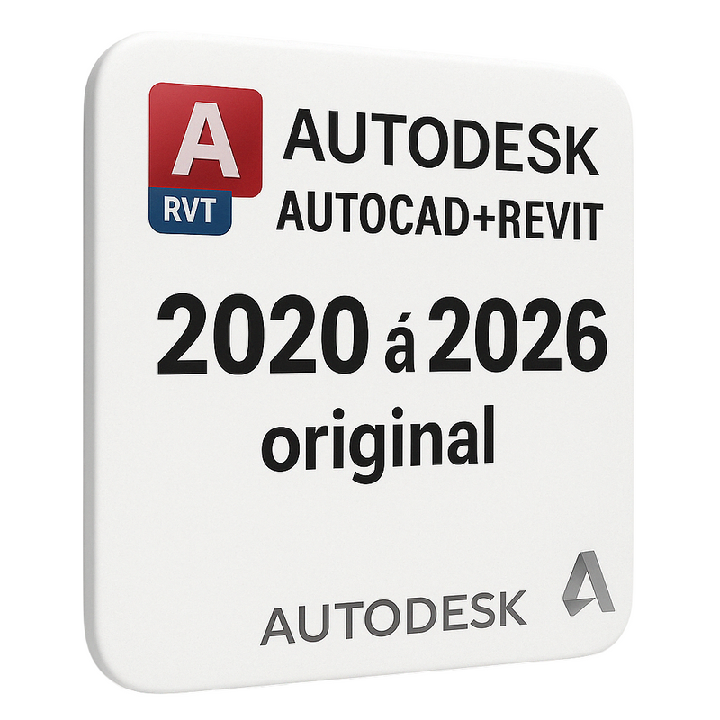 AutoCAD + Revit para Windows – Licença Digital Original